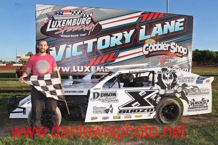 Heat Race Win, 3rd Place Feature Finish on Opening Night at Luxemburg Speedway