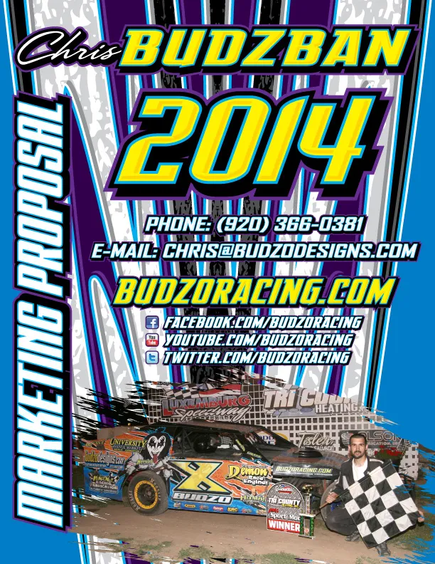 2014 Budzo Racing Marketing Proposal