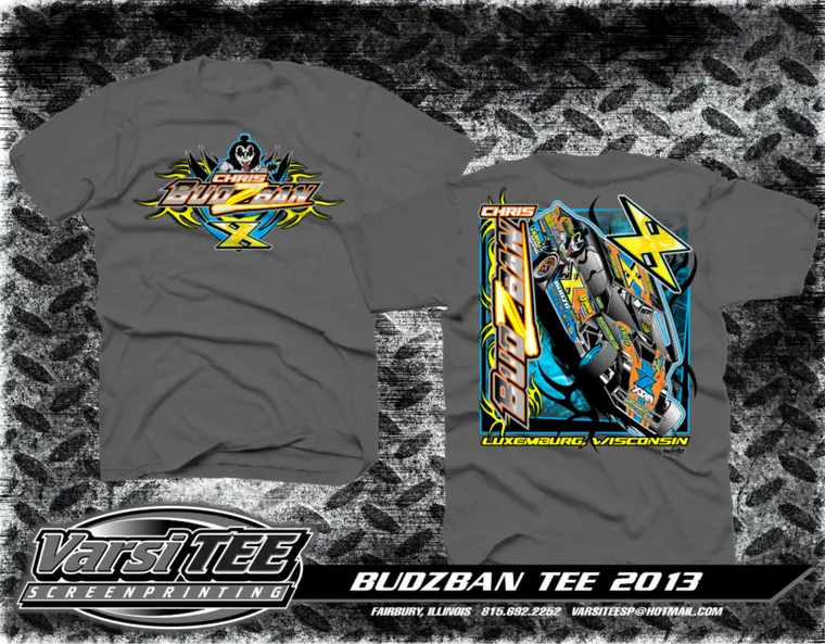 Ordering Information for Budzo Racing Team Apparel